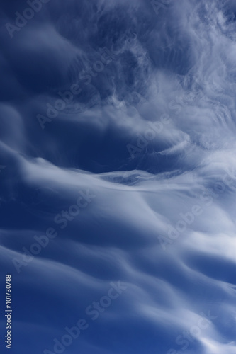 movement of cloud over sky.