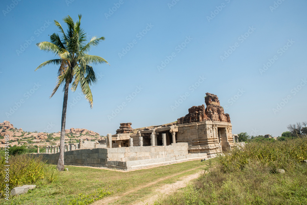 Hampi ruins- UNESCO World Heritage site