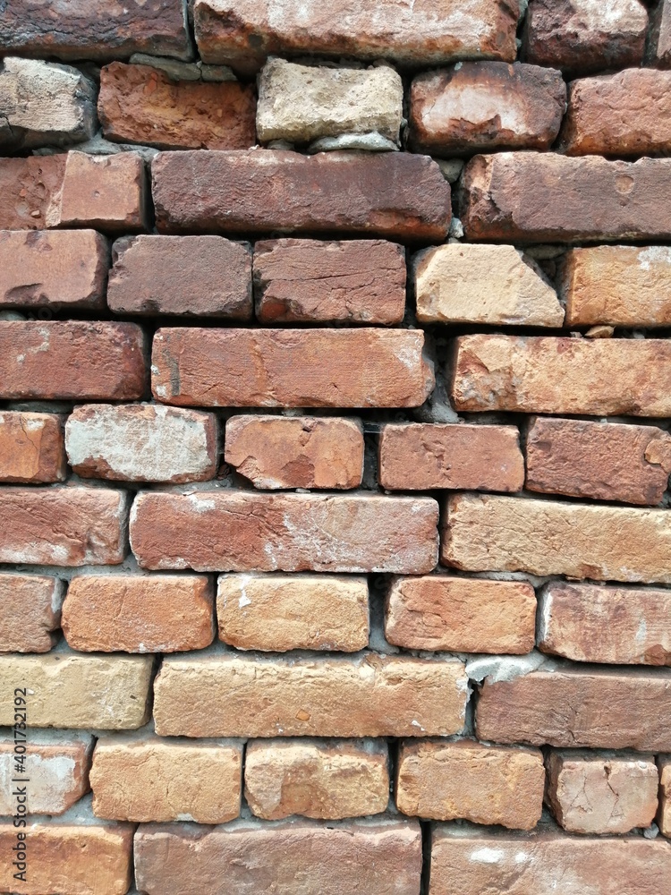 industrial background and texture of weathered ancient brown brick wall industrial background and texture of weathered ancient brown brick wall