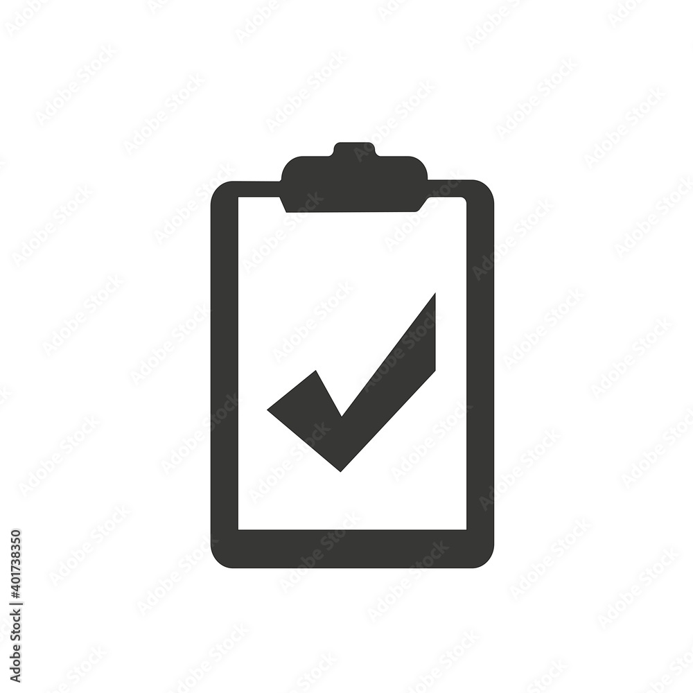 picture check mark on tablet, vector picture check mark on tablet, vector