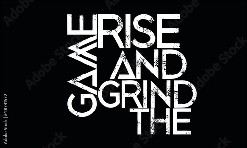 Rise And Grind The Game Logo Design