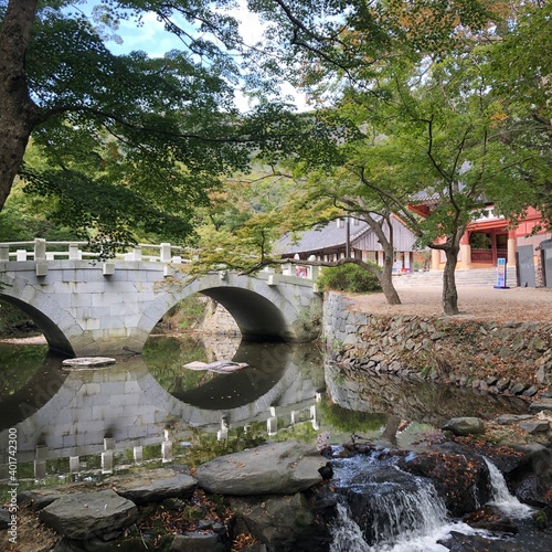 Buddhist temples in Korea  photo