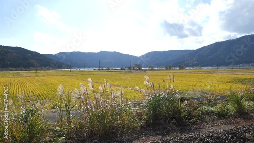 A view of Yogo, Shiga Prefecture, taken on a clear day. photo