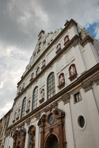 St. Michael's Church, Neuhauser strasse, old town, Munich, Bavaria, Germany photo