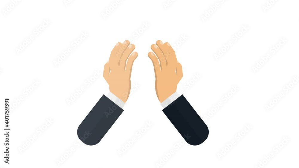 Shake hands. High five animation, alpha channel enabled. Cartoon Shake hands. High five animation, alpha channel enabled. Cartoon