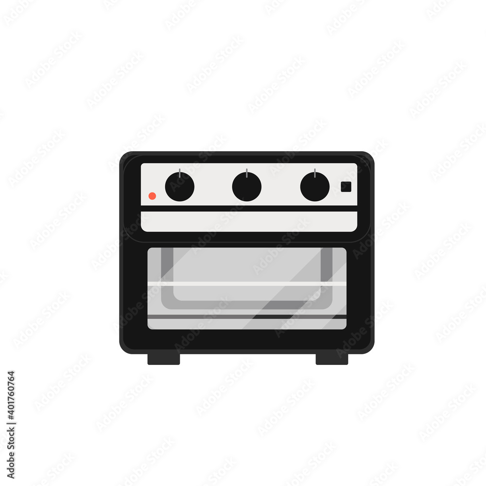Fototapeta premium Vector isolated image of stylish air fryer. Modern kitchen and kitchen concept