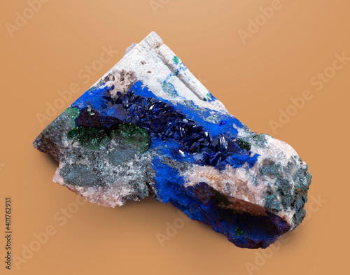 azurite mineral specimen quartz stone gem geology rock