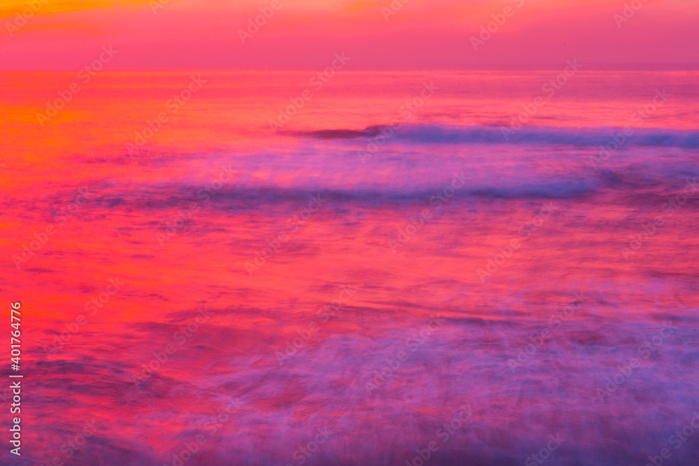 Sunset, Pacific Ocean, La Jolla, USA, América