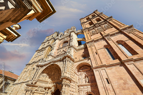 Cathedral, Astorga, Via de la Plata (Silver Route), Leon provinc photo