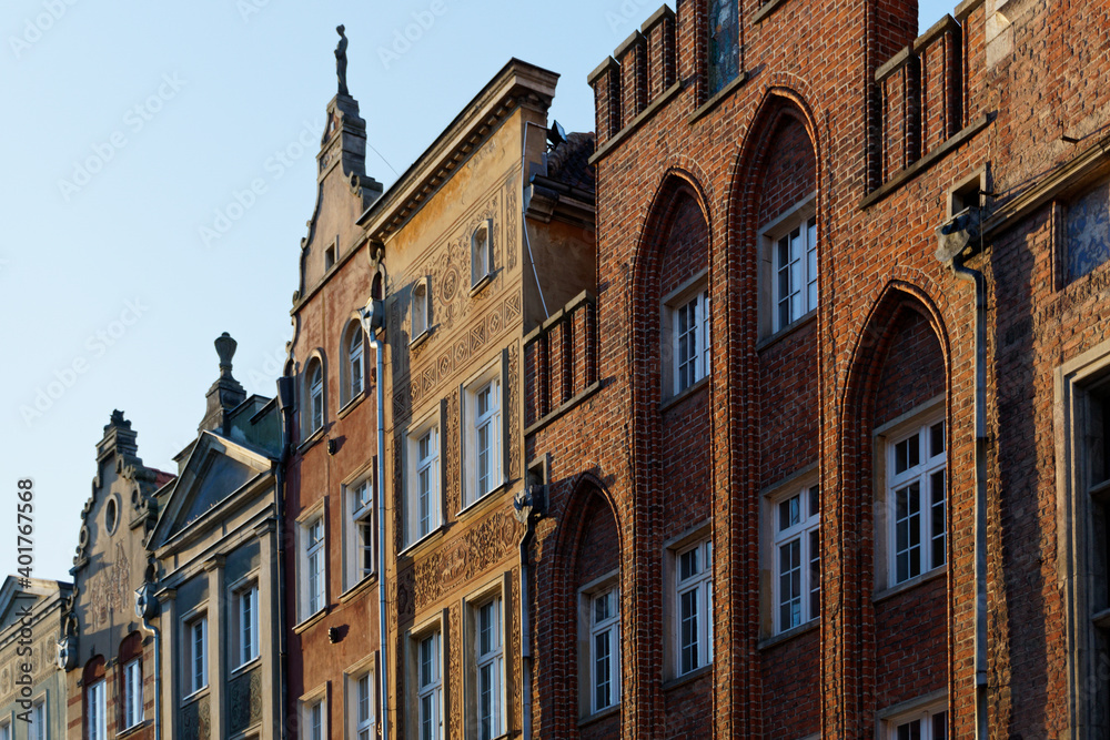 old building in gdansk , poland