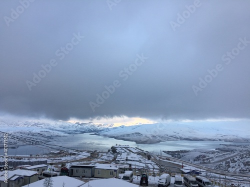 Winter in Erzincan Çöpler Province