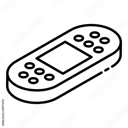 
First aid bandage in glyph isometric icon 
