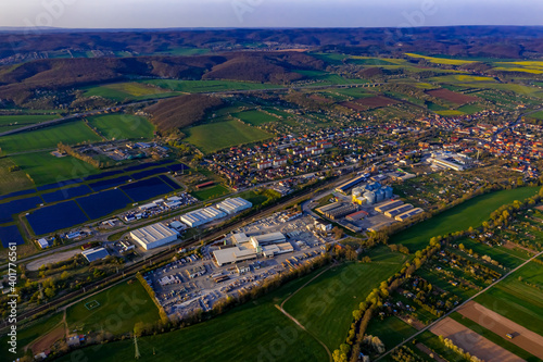 Rossla in Sachsen Anhalt aus der Luft | Luftbilder von Rossla in Sachsen Anhalt