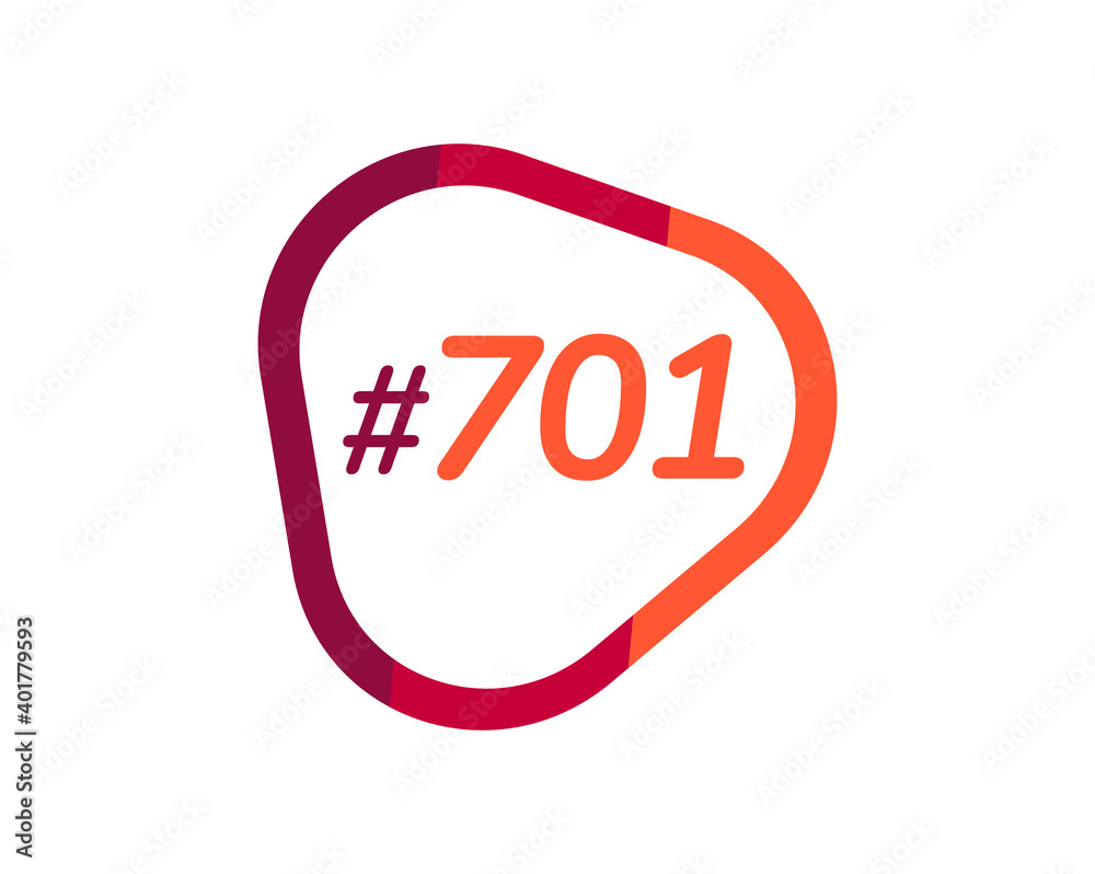 Number 701 image design, 701 logos Number 701 image design, 701 logos