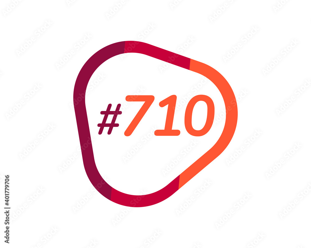 Number 710 image design, 710 logos Number 710 image design, 710 logos
