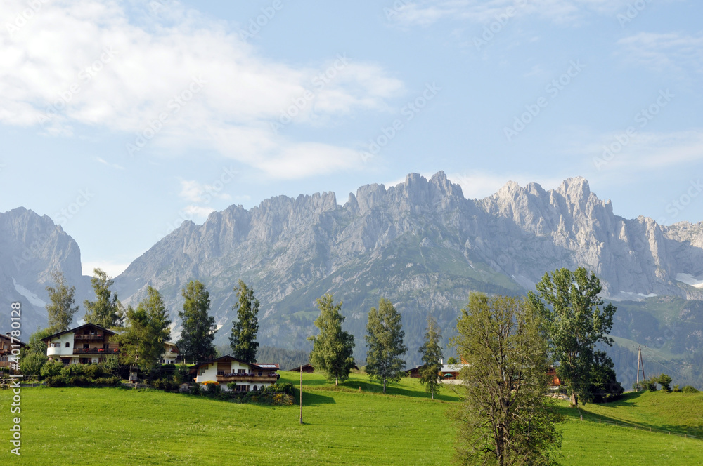Ellmau am wilden Kaiser in Tirol, Bergdoktor, Alpen