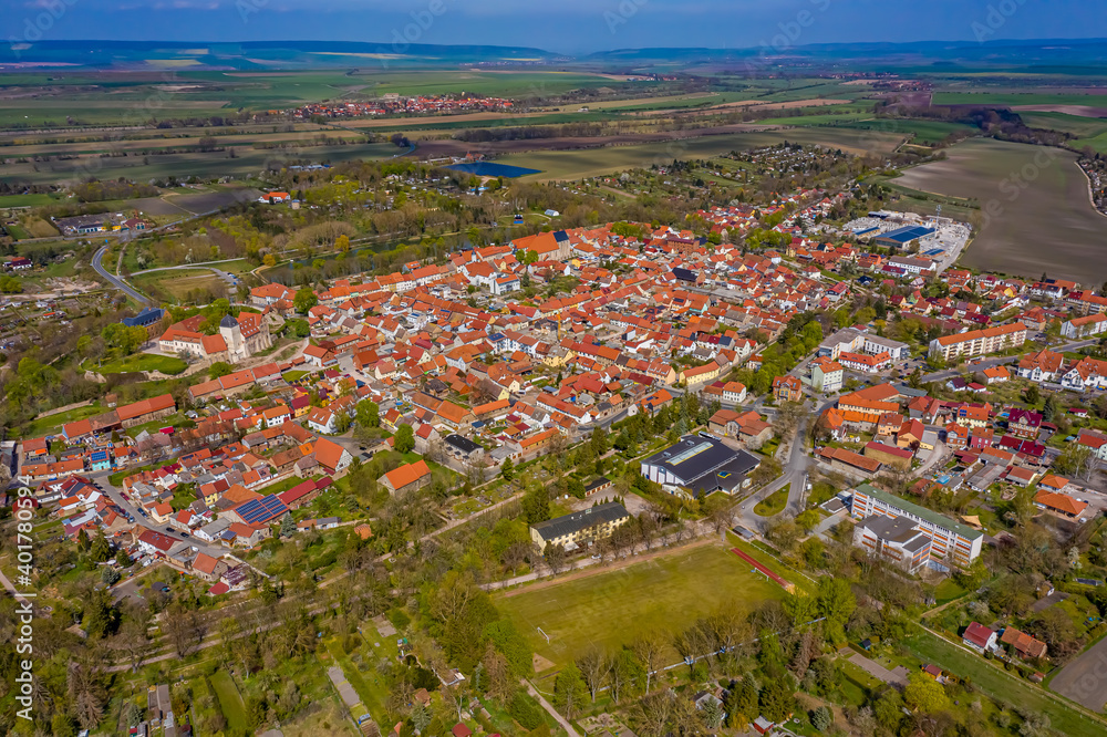 Weissensee in Thüringen von oben | Luftbilder von Weissensee in Thüringen