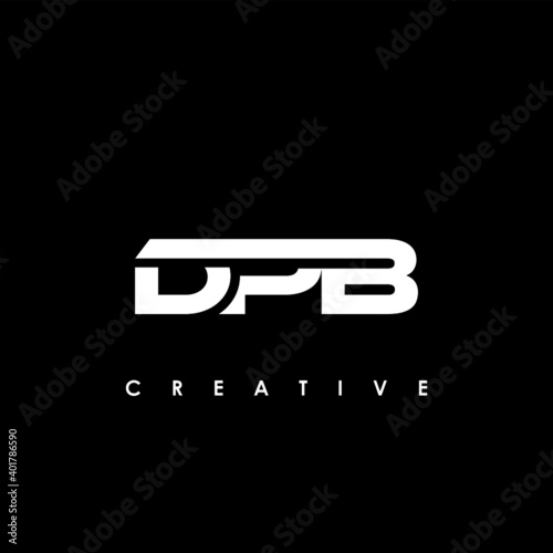 DPB Letter Initial Logo Design Template Vector Illustration 