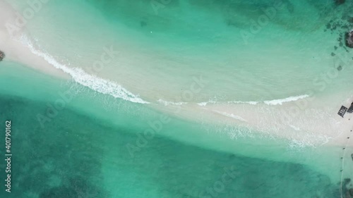 Aerial view of Koh Nang Yuan, in Koh Tao, Samui province, Thailand, south east Asia photo