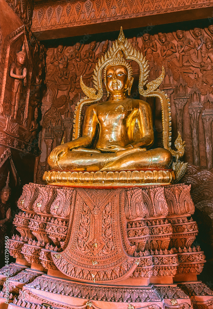 Obraz premium Wat Ratchathammaram in Koh Samui, Thailand, south east Asia