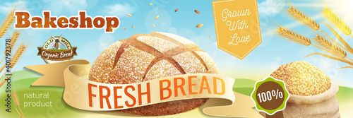 Baked Foods Shop Poster