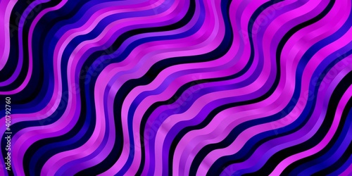 Light Purple, Pink vector layout with wry lines.