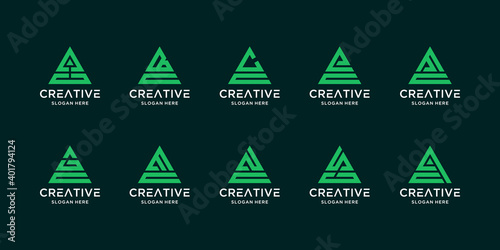 Creative collection of letter c logos and others