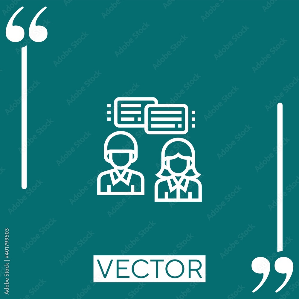service vector icon Linear icon. Editable stroke line service vector icon Linear icon. Editable stroke line