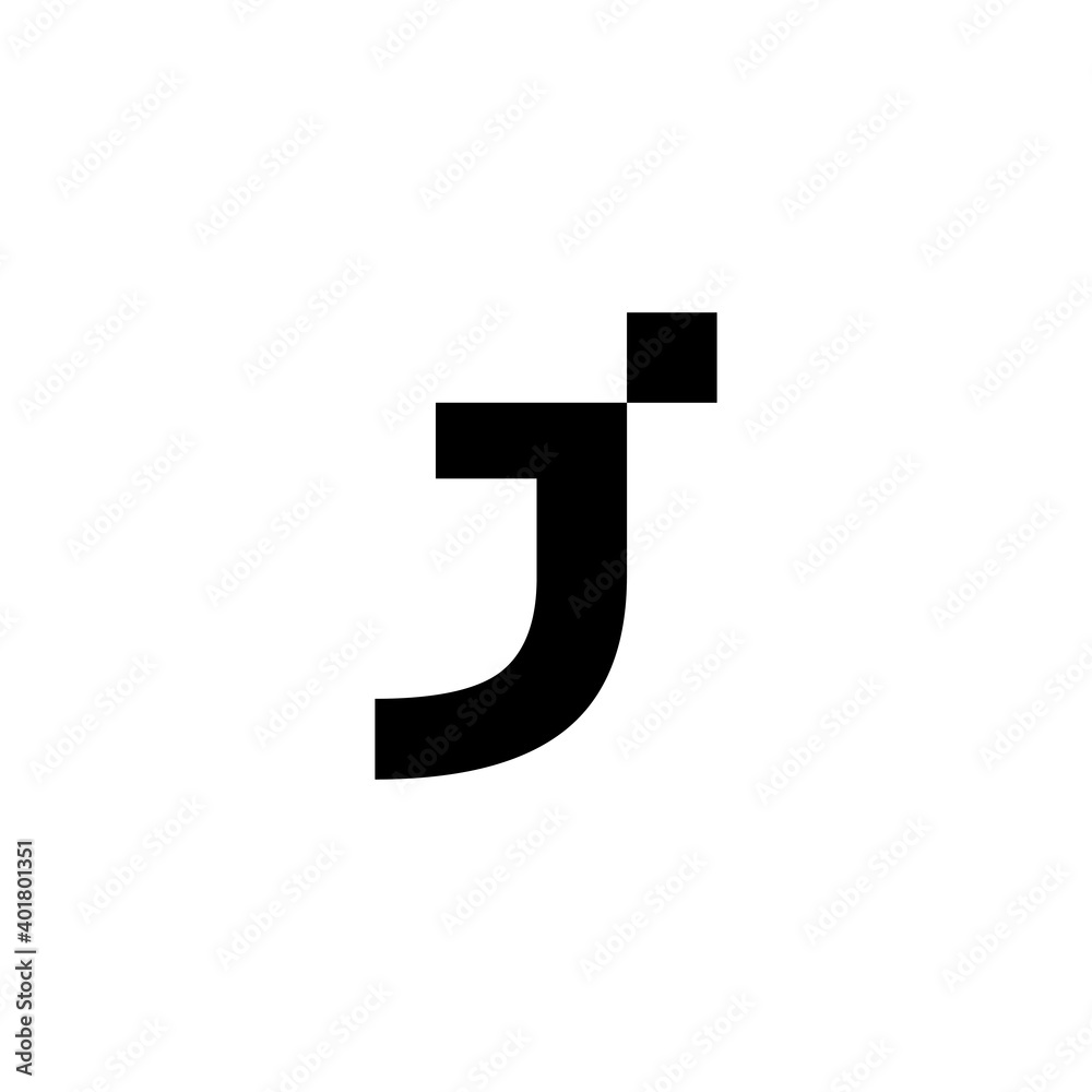 J letter logo for tech company J letter logo for tech company