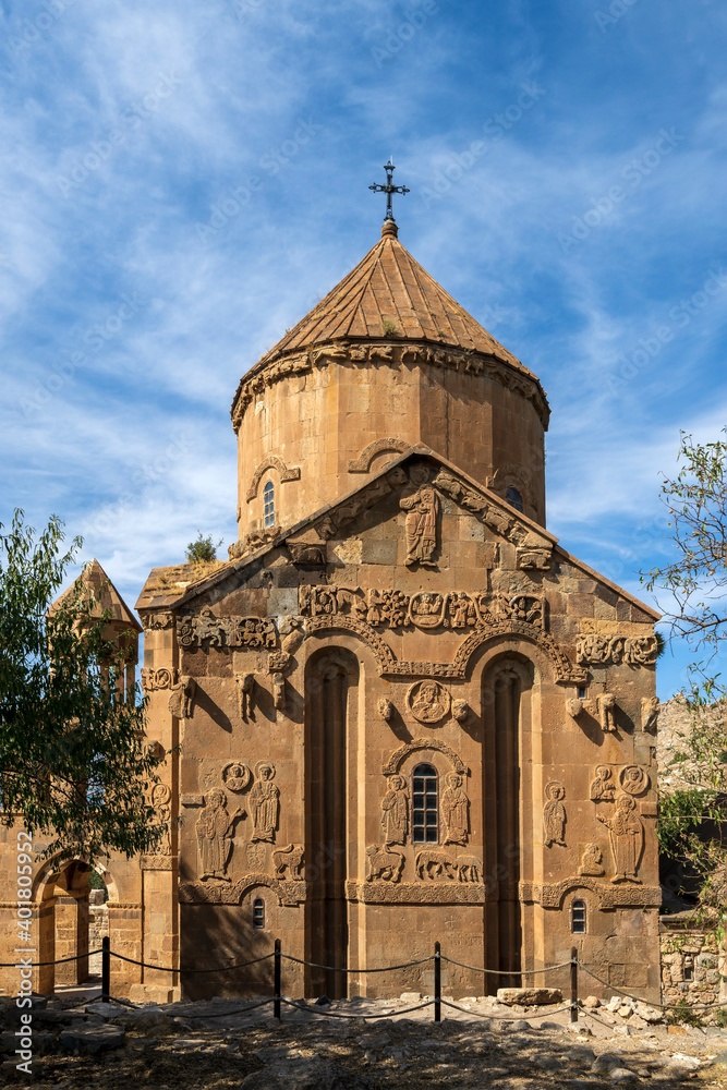 10th century Armenian Holy Cross Cathedral Akdamar Island, Lake Van, modern day Turkey 10th century Armenian Holy Cross Cathedral Akdamar Island, Lake Van, modern day Turkey