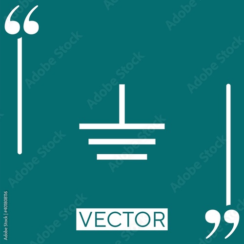 ground vector icon