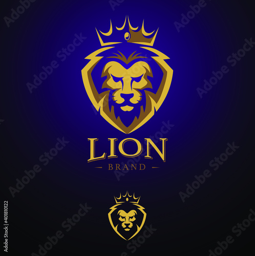 Esport lion logo character