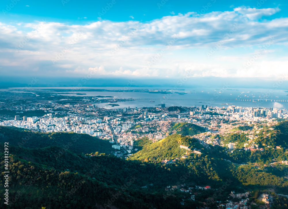 Obraz premium view of the city