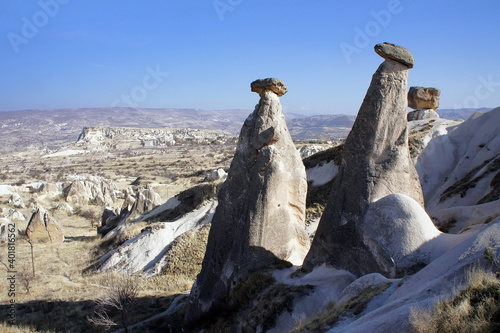 Cave cities, Cappadocia, Turkey