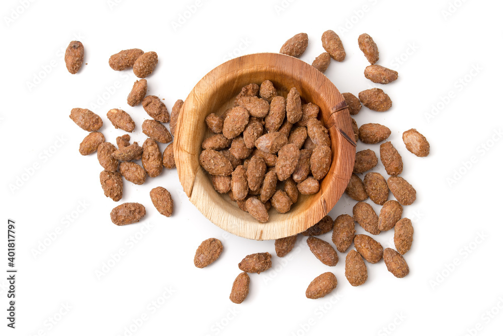 Obraz premium Feuergebrannte Mandeln