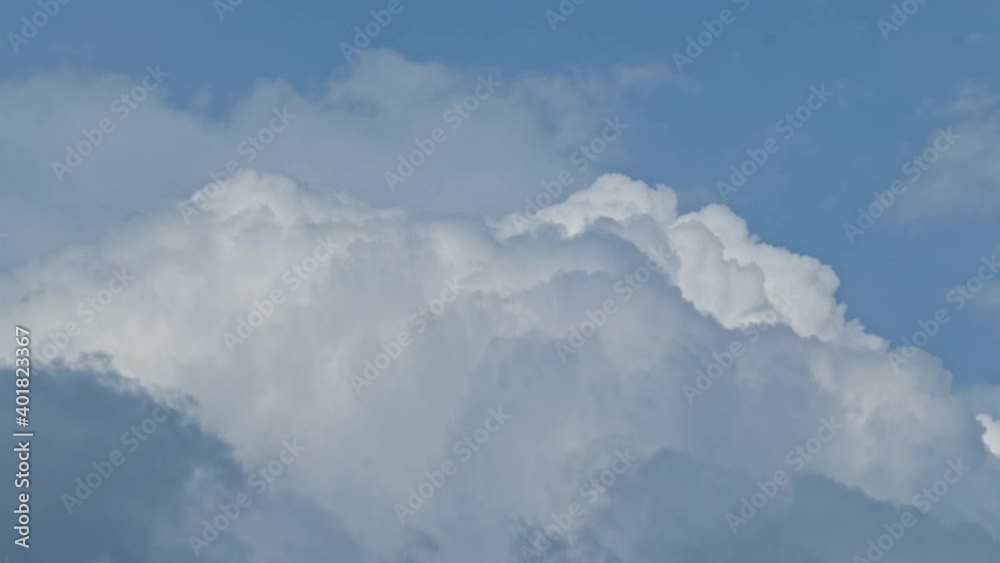 Blue Sky Big Clouds Slowly Moving Time Lapse 4K Blue Sky Big Clouds Slowly Moving Time Lapse 4K