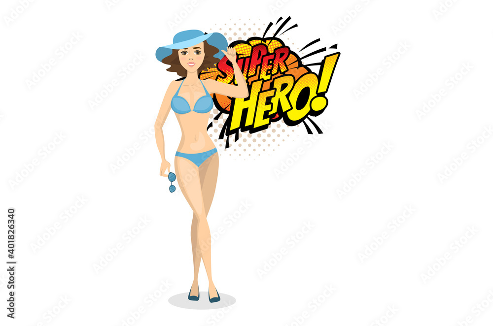 Vector Pixel Art Swimsuit Woman Stock Vector Illustration Of Cute Hot Sex Picture 1961