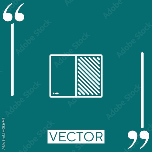 xbox vector icon Linear icon. Editable stroked line