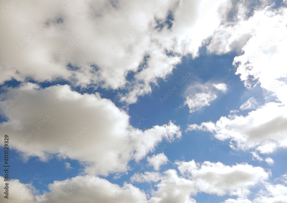 Fototapeta premium Beautiful blue sky