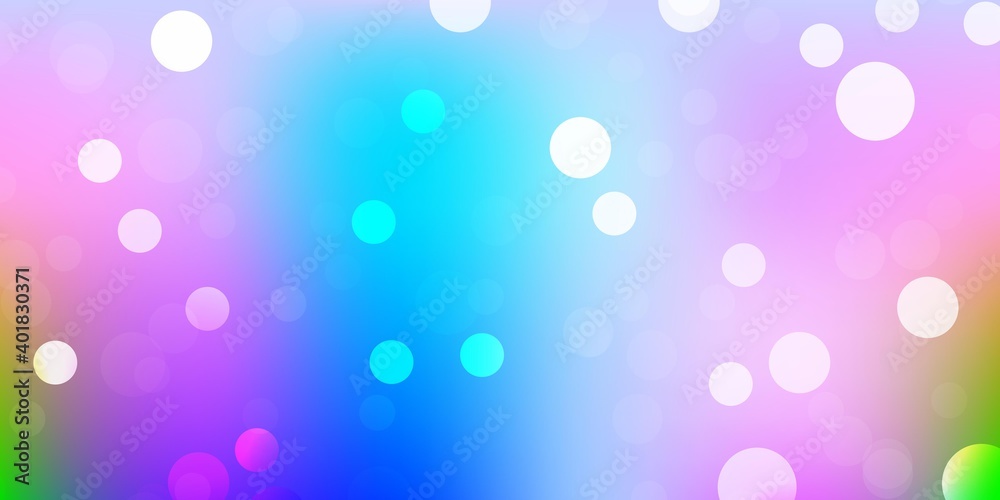 Light blue, red vector template with circles. Light blue, red vector template with circles.