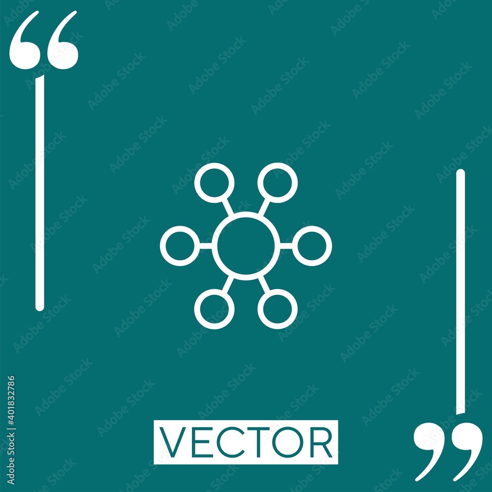 circle vector icon Linear icon. Editable stroke line circle vector icon Linear icon. Editable stroke line