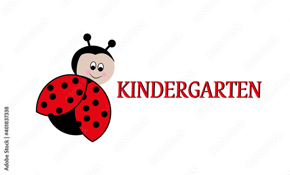 Obraz premium Kindergarten Logo