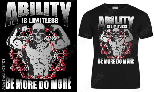 Fitness T-shirt Design