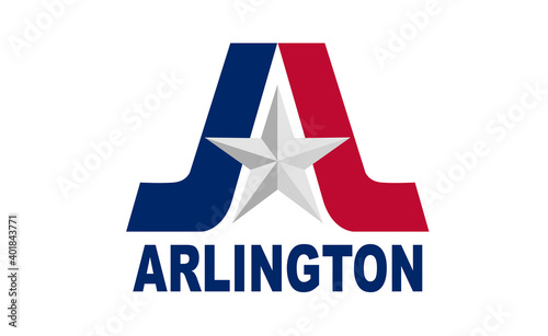 Flag Of The Texan City Of Arlington