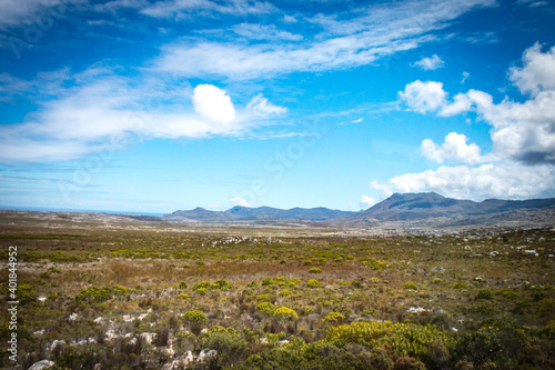 landscape near cape of good hope, south africa