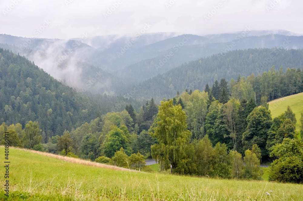 Fototapeta premium Sumava National Park, Czechia