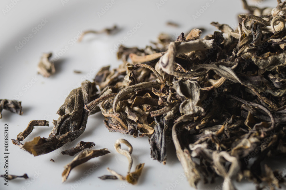 dried tea leaves, green monkey dried tea leaves, green monkey