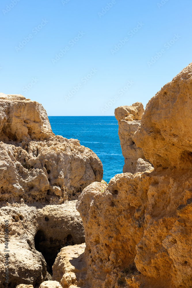 Algar Seco caves, Carvoeiro, Algarve Algar Seco caves, Carvoeiro, Algarve