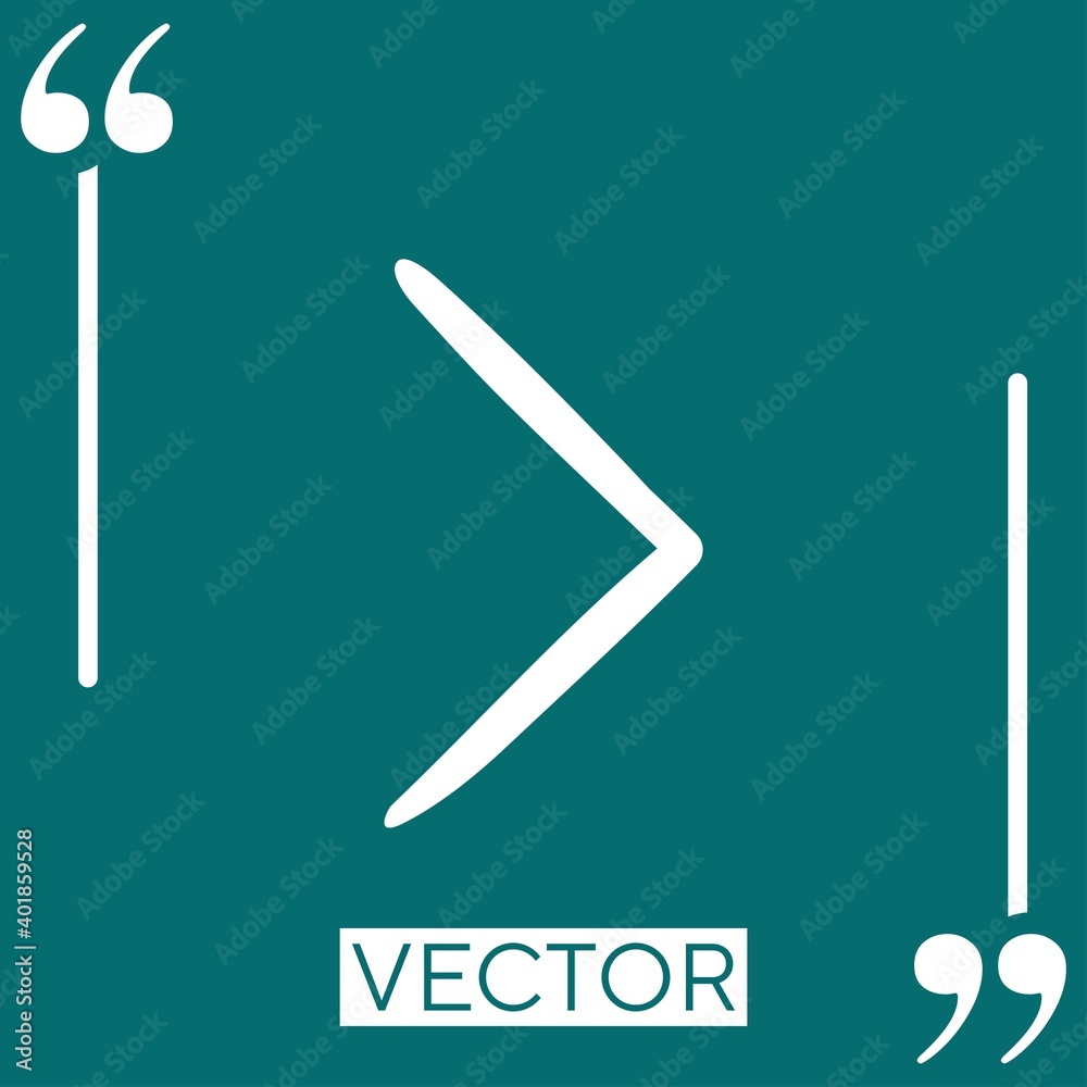 next vector icon Linear icon. Editable stroke line next vector icon Linear icon. Editable stroke line