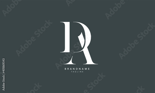 Alphabet letters Initials Monogram logo DA, AD, D and A